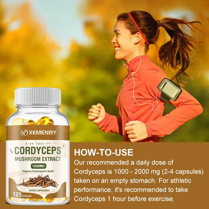 Xemenry Cordyceps 1000mg Supplement