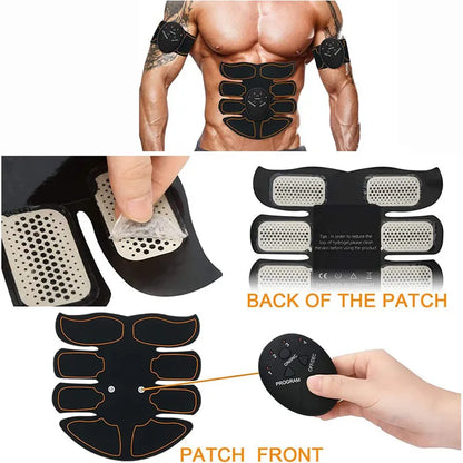 EMS Muscle Stimulator Massager Hip Abdominal Muscle Trainer Buttocks Arm Abdomen Body Losing Weight Lifting Fitness Massage