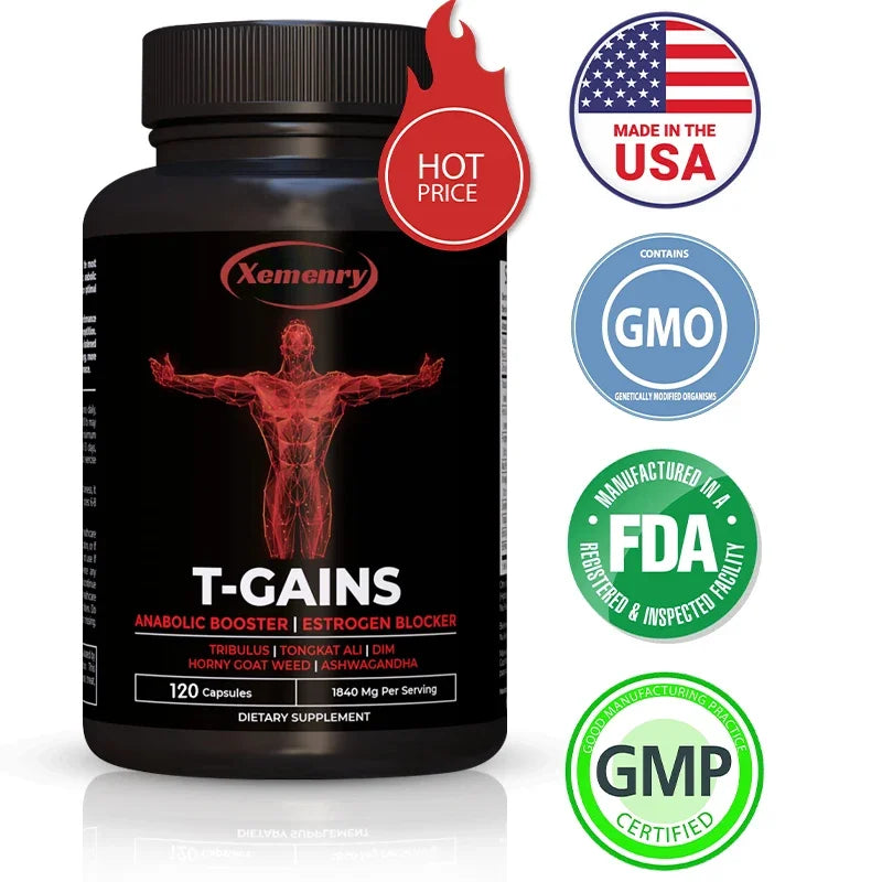 HGH Supplements for Men - Non-GMO