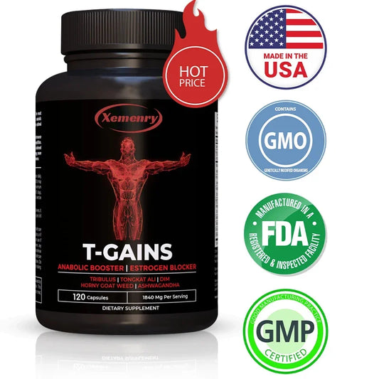 HGH Supplements for Men - Non-GMO