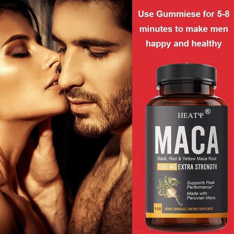 100% ORGANIC Maca CAPSULES