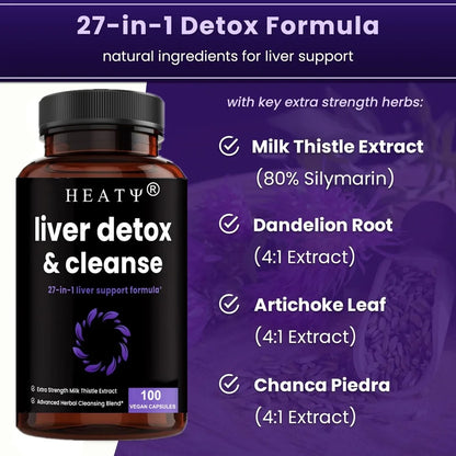 100% ORGANIC Liver Cleanse Detox & Repair