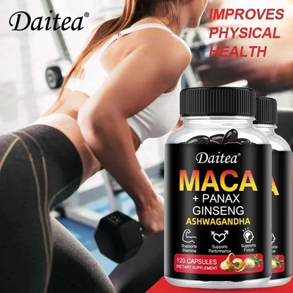 MACA, Helps Increase Athletic Endurance and Build Muscle.