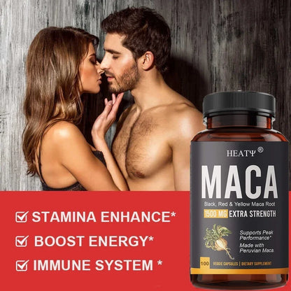 100% ORGANIC Maca CAPSULES