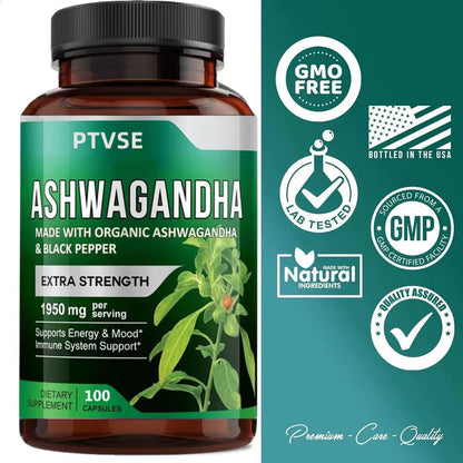 Natural Ashwagandha CAPSULES