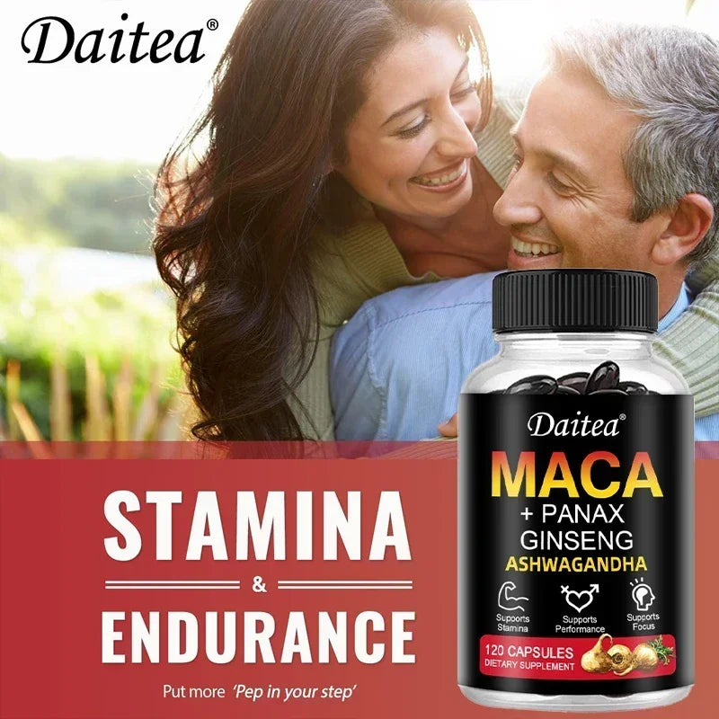 MACA, Helps Increase Athletic Endurance and Build Muscle.