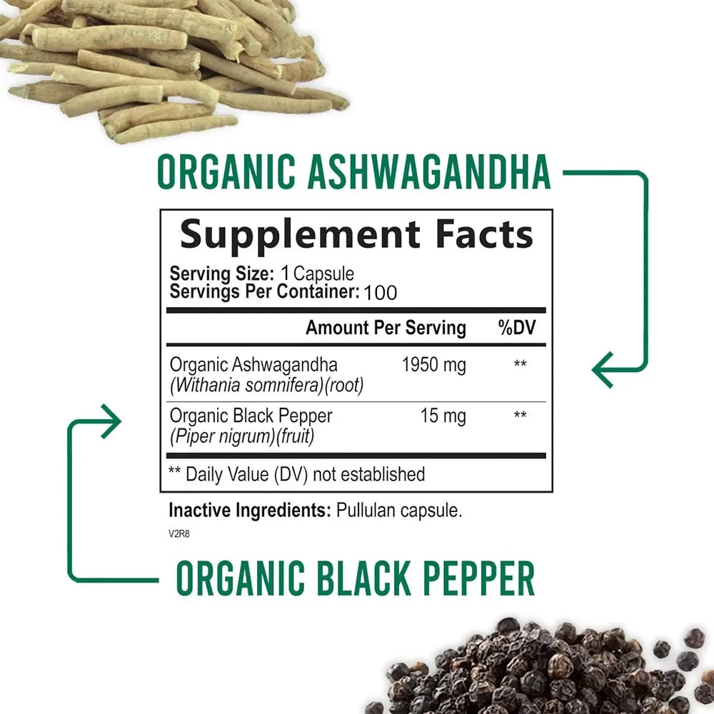 Natural Ashwagandha CAPSULES