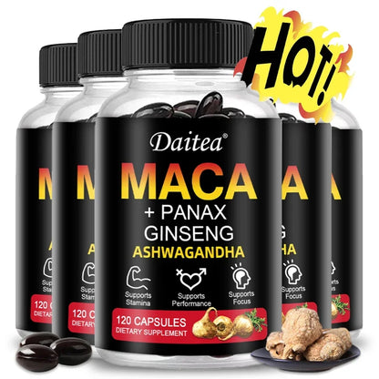 MACA, Helps Increase Athletic Endurance and Build Muscle.