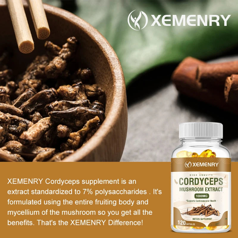 Xemenry Cordyceps 1000mg Supplement