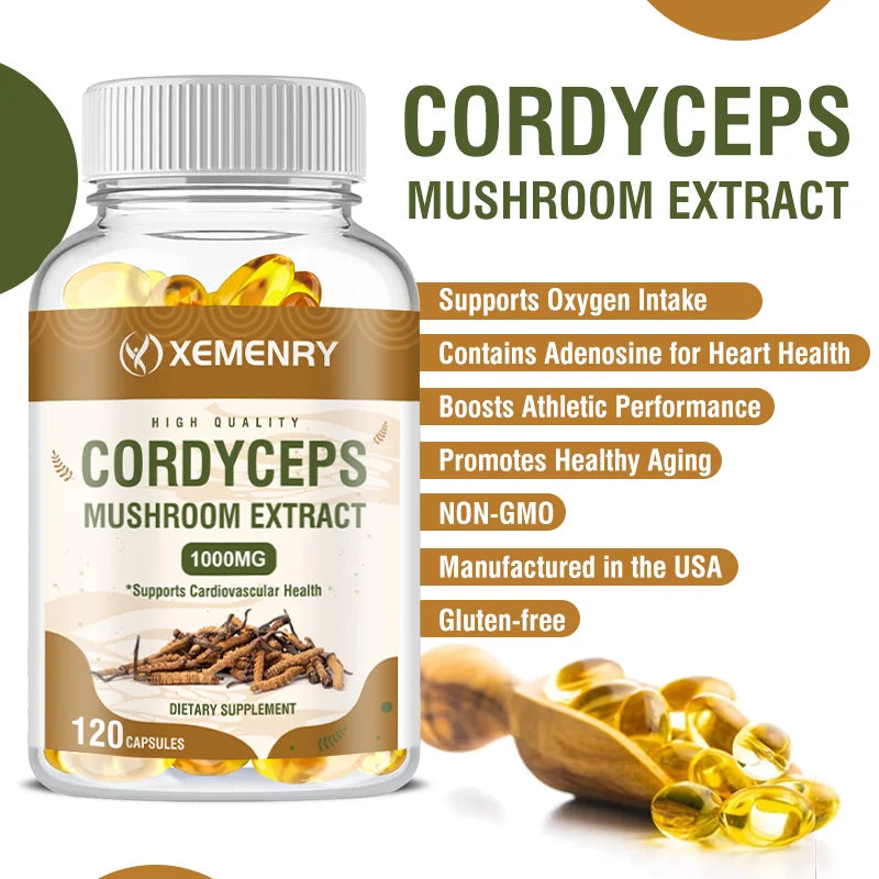 Xemenry Cordyceps 1000mg Supplement